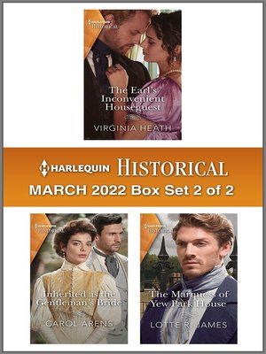 cover image of Harlequin Historical: March 2022, Box Set 2 of 2
